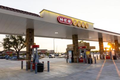 H-E-B gas station