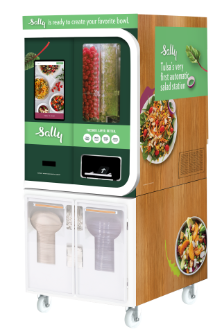 Reasor’s Deploys Automated Salad Station Sally Chowbotics DoorDash
