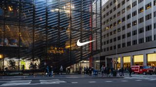 A Nike storefront