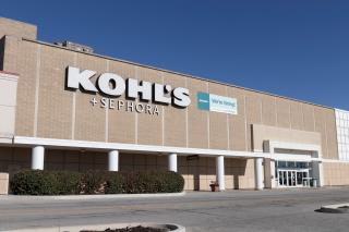exterior of a kohl's store