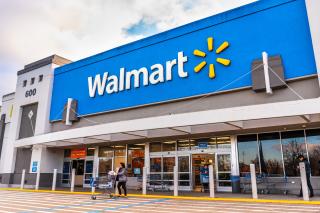A Walmart store.