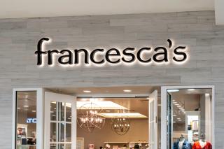 A Francesca's storefront.