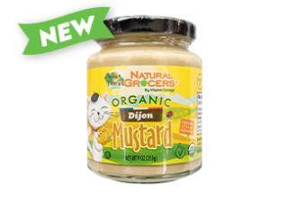 Natural Grocers' mustard.