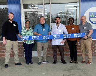 Rite Aid grand opening.