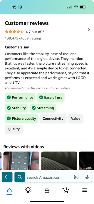 Amazon Review Highlights