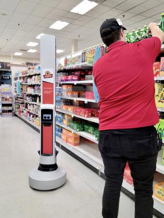 Simbe’s Tally’s AI-powered robot
