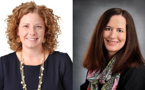 Cara Pratt and Nancy Winé