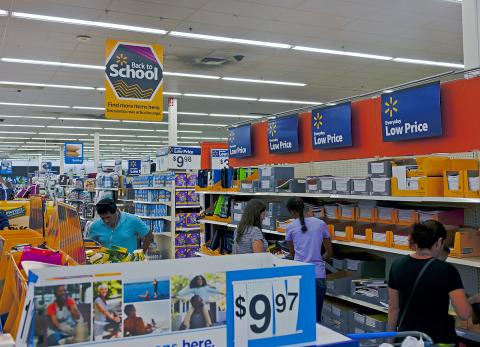 Back-To-School at Walmart