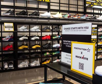 Foot Locker Will ‘Rock the Vote’ in September