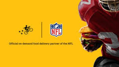 Postmates Takes the Snap from the NFL