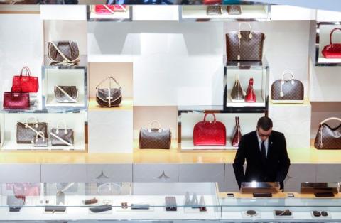 Louis Vuitton display