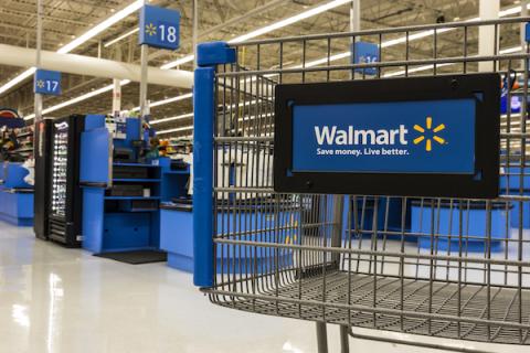 Walmart shopping cart