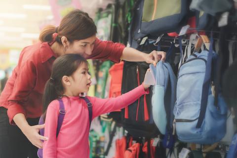 Back-to-school shopping