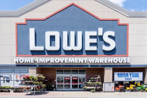 Lowe's storefront