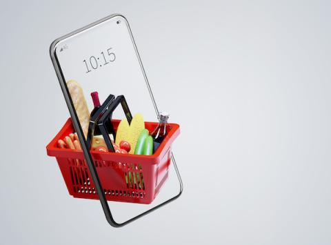 Online grocery shopping
