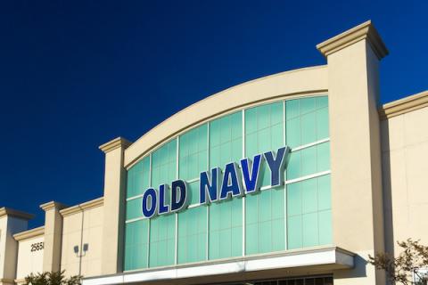 old navy storefront