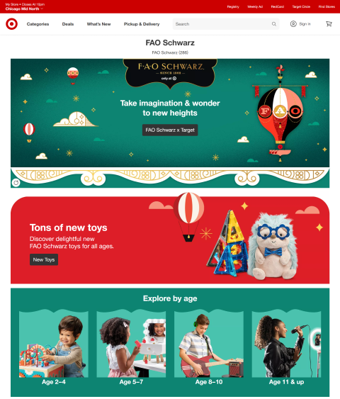 graphical user interface, website