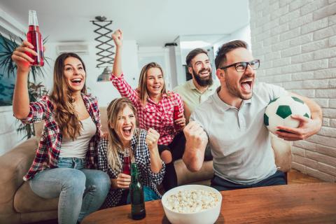 Soccer fans