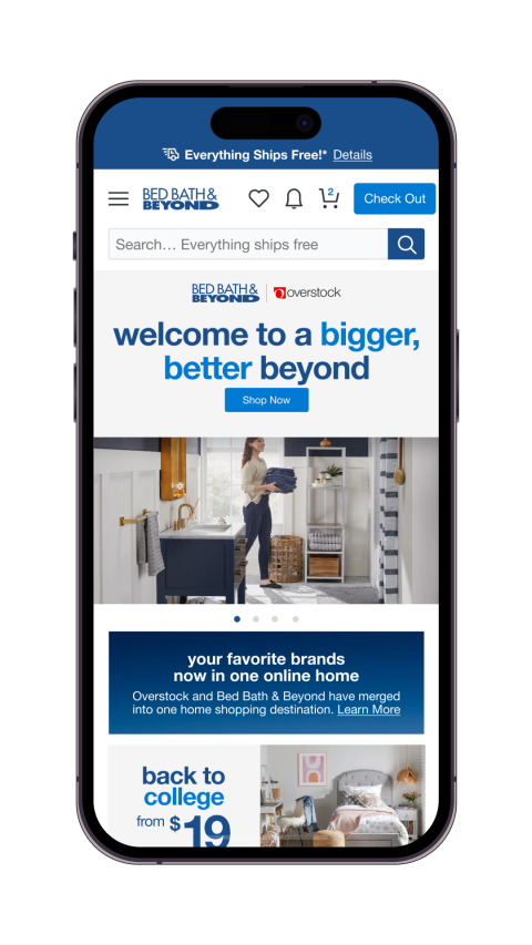 Bed Bath & Beyond mobile app