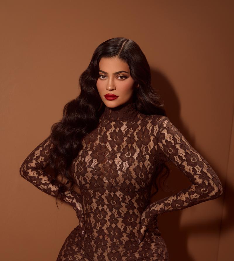 Kylie Jenner looking at the camera