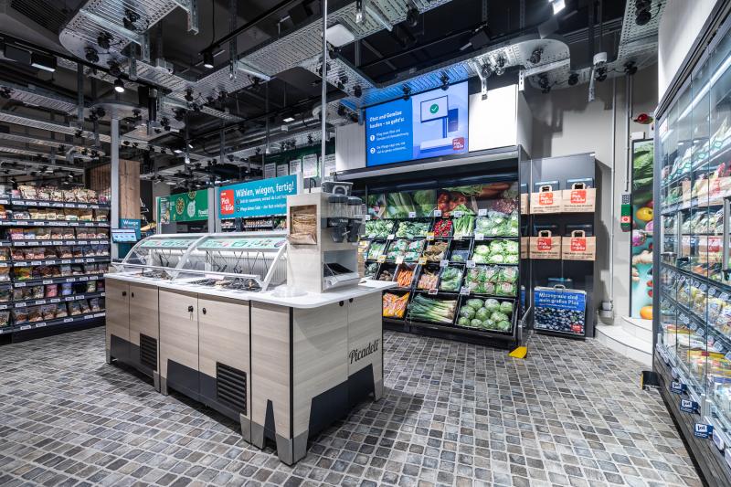 REWE hybrid-autonomous supermarket