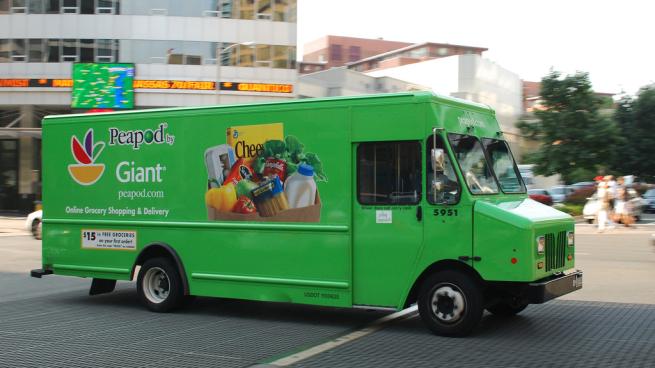 Peapod launches grocery delivery by 