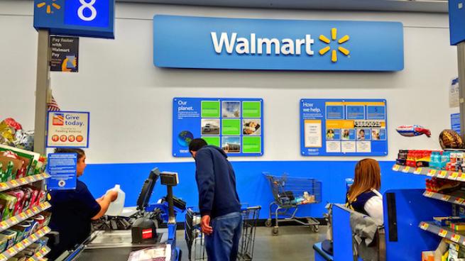 Walmart checkout