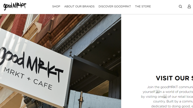 graphical user interface, website