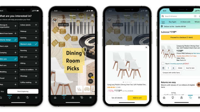 amazon inspire interface