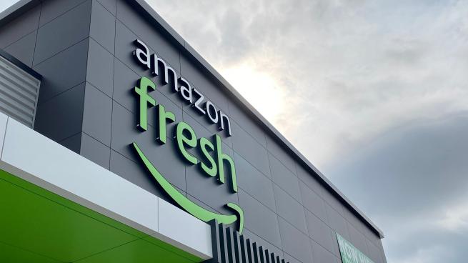 An Amazon Fresh store.
