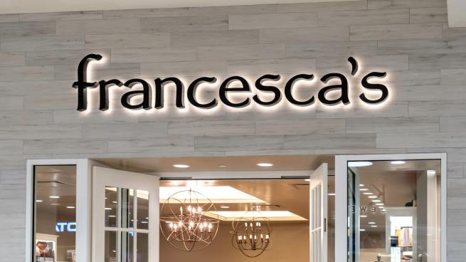 A Francesca's storefront. 