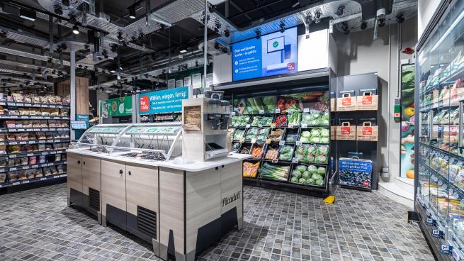 REWE hybrid-autonomous supermarket