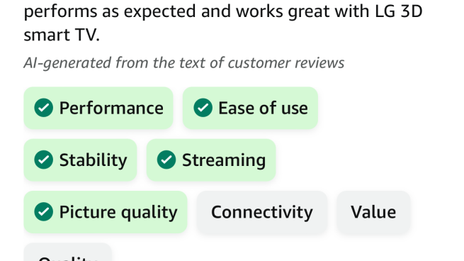 Amazon Review Highlights